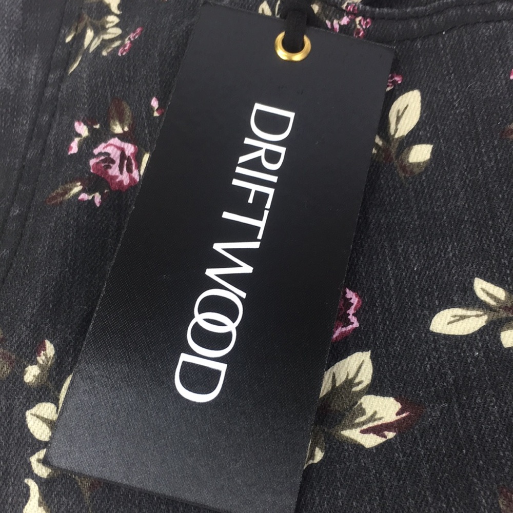 NEW Driftwood Jackie Skinny Ditzy Rose Garden Jeans - Picture 6 of 10